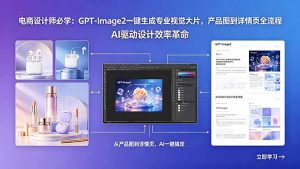电商设计师必学:GPT-Image2一键生成专业视觉大片,产品图到详情页全流程-项目联盟