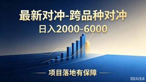 跨品种对冲震撼首发!日收益2000-6000+,项目绿色长久,安全稳健,合规靠谱,可批量放大-项目联盟