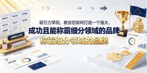 吸引力学院，教会您如何打造一个强大、成功且能称霸细分领域的品牌！【原创双语字幕】-项目联盟