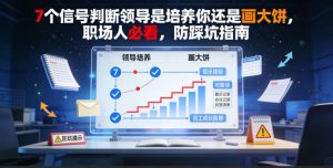 付费文章：7个信号判断领导是培养你还是画大饼，职场人必看，防踩坑指南-项目联盟
