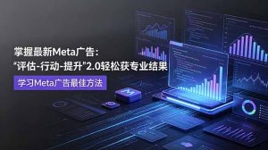 掌握最新的Meta广告，通过“评估-行动-提升”2.0版本轻松获得专业级结果。学习目前学习Meta广告的最佳方法-项目联盟