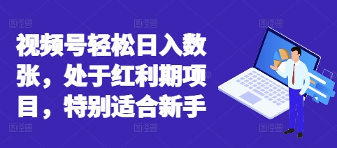 视频号轻松日入数张,处于红利期项目,特别适合新手-项目联盟