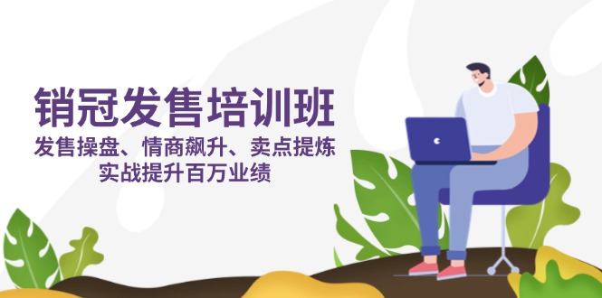 （14203期）销冠 发售培训班：发售 操盘+情商 飙升+卖点 提炼，实战提升百万业绩-项目联盟
