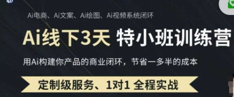 AI实操培训第20-21期线下,0基础保姆级教程,3月最新整理,企业获客、降本增效、打造超级个体-项目联盟